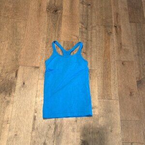 Blue Lulu Lemon Tank Top